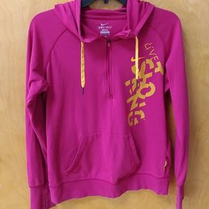 Nike Women's Pink Livestrong Dri-Fit 1/2 Zipper
